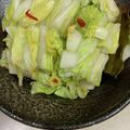 y−mama22's cooksnap of when they made ジッパー袋で(^^) 簡単白菜漬け.