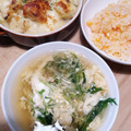 kaiselim's cooksnap of when they made 水菜と卵のかきたま汁.