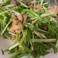 さっくぅぅ's cooksnap of when they made 【簡単】水菜とサバ缶の韓国風サラダ.
