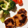 ソラ１４'s cooksnap of when they made 残った鮪のたたきでお魚バーグ.