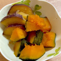 きいさゆ's cooksnap of when they made ＊ほくほくカボチャとさつまいもの煮物＊.