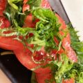 ふぁんころ's cooksnap of when they made シソ香る、トマトサラダ.