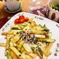 青空にうかぶくも's cooksnap of when they made ポテトとアスパラのチーズ炒め.