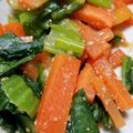クックTA7HU8☆'s cooksnap of when they made 小松菜の胡麻和え♪レンジで簡単♪.