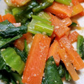 クックTA7HU8☆'s cooksnap of when they made 小松菜の胡麻和え♪レンジで簡単♪.