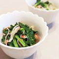 ともみん❤'s cooksnap of when they made 菜の花とカニカマの中華風和え物.