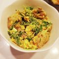 ゆいmaru3's cooksnap of when they made 水菜の親子丼♪簡単.