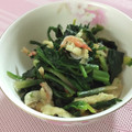 フジぽん's cooksnap of when they made 桜えびと油揚げ❤ほうれん草の煮浸し｡ஐஃ.