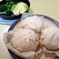 キクジロウ's cooksnap of when they made 米粉入り★もっちり肉まん.