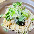 あめにゃん's cooksnap of when they made 孫が考案♪子供の為の辛子明太子パスタ❀.