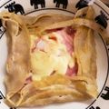sqfhf301's cooksnap of when they made 生地に卵なし！そば粉100%のガレット　.