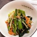 黒ウーロン茶's cooksnap of when they made 小松菜ともやしのナムル.