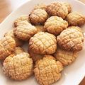 もんたぽんた's cooksnap of when they made HMで簡単！サクサク☆メロンパンクッキー.