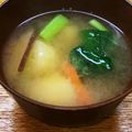 プルンバゴ's cooksnap of when they made 有り合わせ味噌汁.