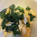 クック87XSXI☆'s cooksnap of when they made 話題入り感謝！超簡単！ほうれん草の卵炒め.