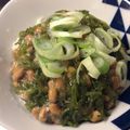 ベティ３'s cooksnap of when they made 簡単☆めかぶ納豆丼.