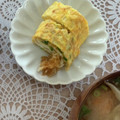  milkchoco's cooksnap of when they made 甘くないだし巻き卵焼き しらすと小ネギで.