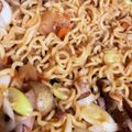 ふぁんころ's cooksnap of when they made こてっちゃんでモツ焼きそば.