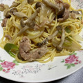 ♡ちゅん's cooksnap of when they made 五右衛門風♪バターしょうゆ和風パスタ！.