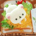 nagachan❀'s cooksnap of when they made ミモザトースト☆しょっぱいver.