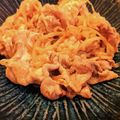 喜八＆Hacchi's cooksnap of when they made 豚肉とモヤシの甘辛チーズ炒め☆.