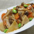 caramel-cookie's cooksnap of when they made 鶏胸肉で♪筍たっぷり野菜あん.