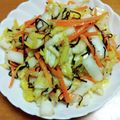 55才のおじさん's cooksnap of when they made ♡白菜と人参の塩昆布サラダ♡.