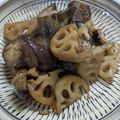 理恵蔵's cooksnap of when they made コクうま☆ナスれんこん.