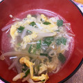 ノビル's cooksnap of when they made もやしとにらのかきたま中華風スープ.