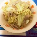 にゃにゃん16's cooksnap of when they made 鳥皮で塩焼きそば.