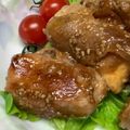 ☆ごはんできた☆'s cooksnap of when they made 肉巻きはんぺん.