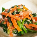 ramblingJ's cooksnap of when they made ♡ツナとほうれん草と人参の和風サラダ♡.