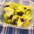 ★☆いずみ☆★'s cooksnap of when they made レンジで簡単即席蒸しキャベツの海苔あえ。.