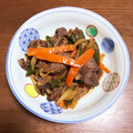 わこちゃん☻'s cooksnap of when they made ご飯がすすむ！牛肉のプルコギ風炒め.