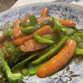 toshio39's cooksnap of when they made 簡単！ピーマンとウインナーのめんつゆ煮.