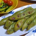 taruママ's cooksnap of when they made 旬！ソラマメのグリル焼き.