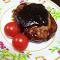 ☆※ちぃ※☆'s cooksnap of when they made ケチャップとソースで本格ハンバーグソース.