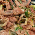◎みーちゃん◎'s cooksnap of when they made 簡単！おいしい。豚コマとネギの生姜焼き。.