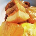 はる7's cooksnap of when they made 圧力鍋でトロトロ。大根玉ねぎ入り豚の角煮.