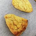 moeoke's cooksnap of when they made 1個53kcal！バナナおからスコーン☆.