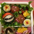 ベビブレ's cooksnap of when they made キャラ弁☆ バレーボール 応援 ごはん.