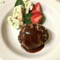 pali's cooksnap of when they made 名店の味で絶品！ハンバーグ.