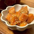 まなポコ's cooksnap of when they made ☆おやつにも！☆人参の大学いも風おかず.