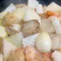 やよい・M's cooksnap of when they made ながいもとホタテのアヒージョ.