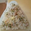 あゆたっくん's cooksnap of when they made 簡単 おかかチーズおにぎり 子供人気！.