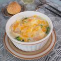 バカリャウ's cooksnap of when they made 菜の花で春のヘルシーグラタン.
