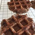 soratea's cooksnap of when they made ワッフル☆おからとココナッツオイル.