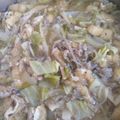 クック00Q0QZ☆'s cooksnap of when they made サバ缶と白菜のお鍋.