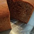 ちょい歩茶's cooksnap of when they made HＭで簡単！チョコレートのパウンドケーキ.