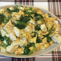 k-e-i's cooksnap of when they made とろとろ熱々♡絹豆腐と卵と小松菜の餡かけ.